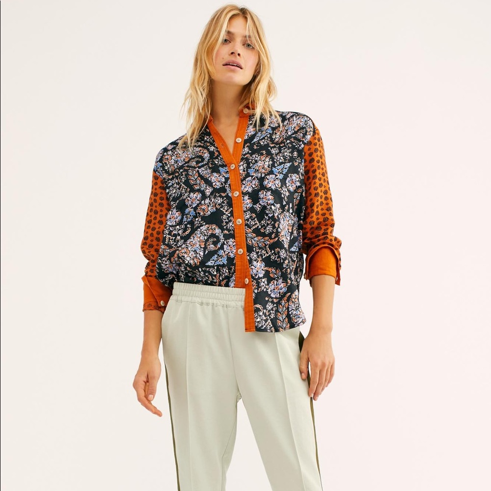 FP ‘We The Free Moroccan Midnight Buttondown’